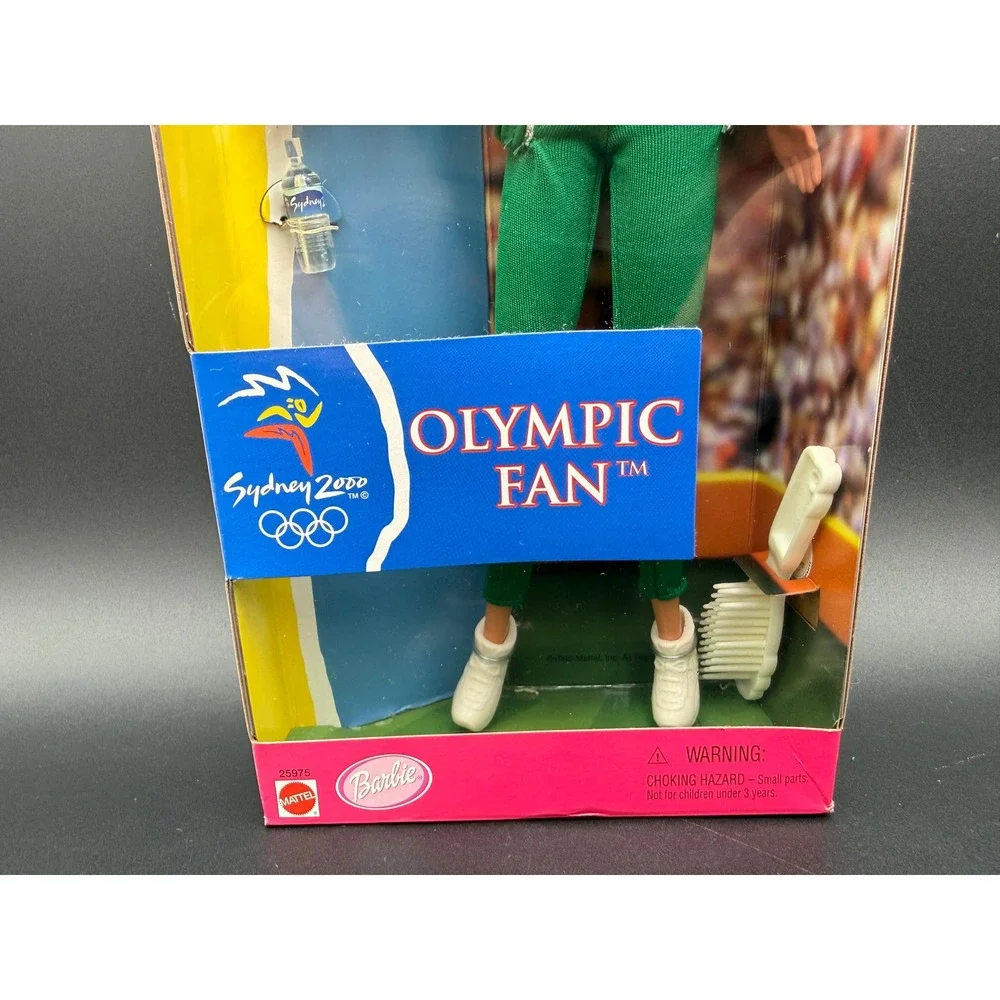 Barbie Olympic Fan Australia‎ Doll Sydney 2000 Mattel 25975